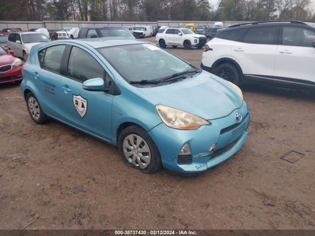 TOYOTA PRIUS C 2013 jtdkdtb31d1038410