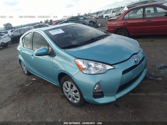 TOYOTA PRIUS C 2013 jtdkdtb31d1041985