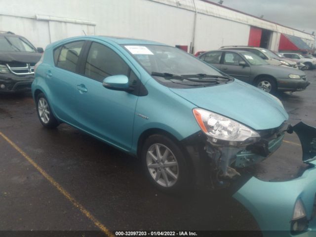 TOYOTA PRIUS C 2013 jtdkdtb31d1045745