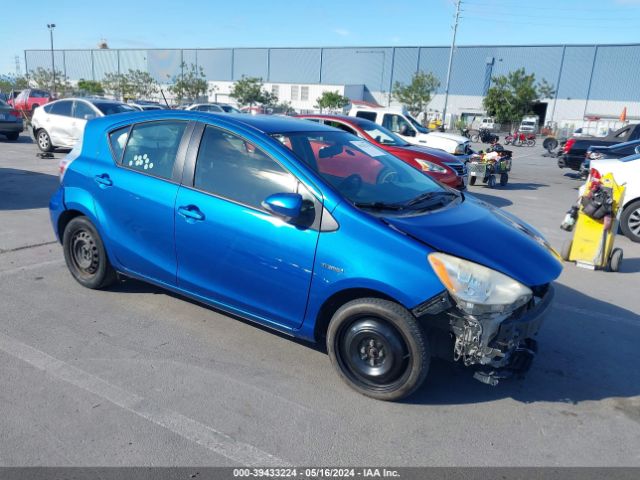 TOYOTA PRIUS C 2013 jtdkdtb31d1058690