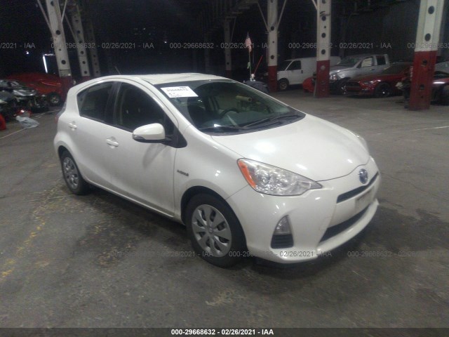 TOYOTA PRIUS C 2013 jtdkdtb31d1528975