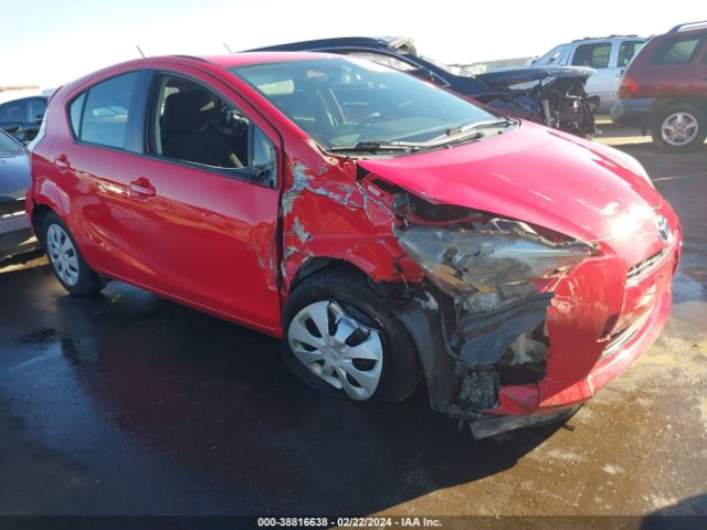 TOYOTA PRIUS C 2013 jtdkdtb31d1535179