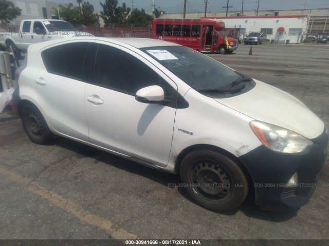 TOYOTA PRIUS C 2013 jtdkdtb31d1537658