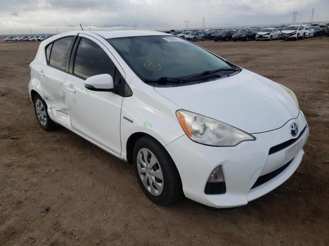 TOYOTA PRIUS C 2013 jtdkdtb31d1544805