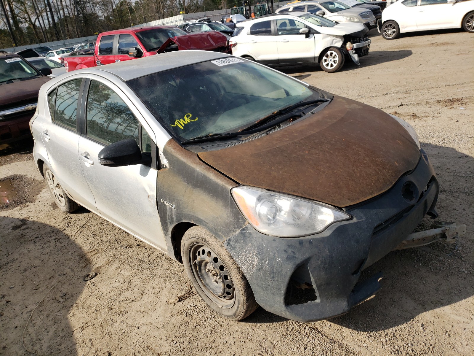 TOYOTA PRIUS C 2013 jtdkdtb31d1556646