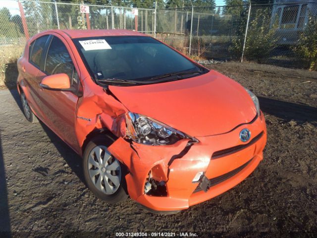 TOYOTA PRIUS C 2014 jtdkdtb31e1062627