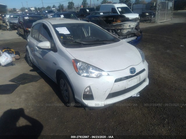 TOYOTA PRIUS C 2014 jtdkdtb31e1064460