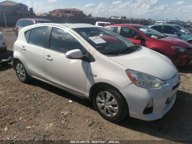 TOYOTA PRIUS C 2014 jtdkdtb31e1066144