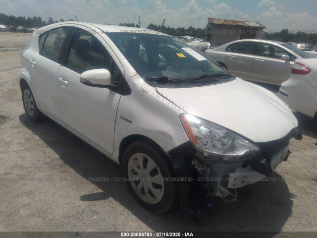 TOYOTA PRIUS C 2014 jtdkdtb31e1069996