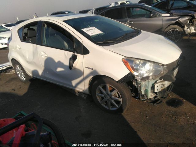 TOYOTA PRIUS C 2014 jtdkdtb31e1072588