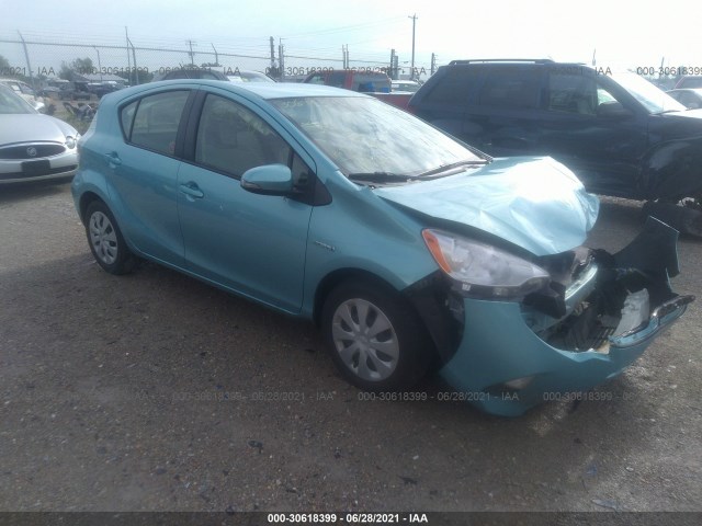 TOYOTA PRIUS C 2014 jtdkdtb31e1076592