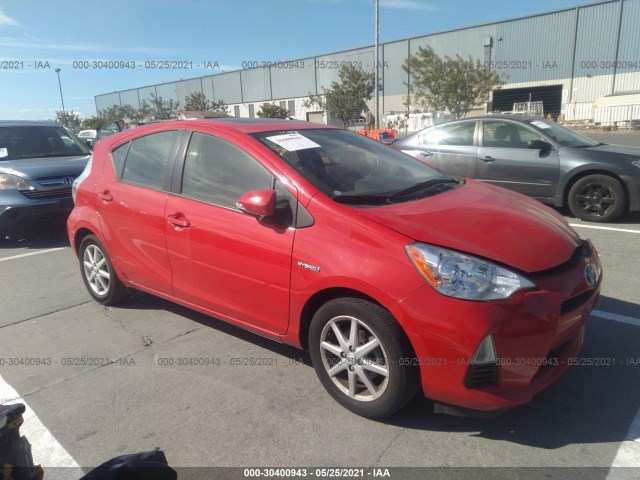 TOYOTA PRIUS C 2014 jtdkdtb31e1082604