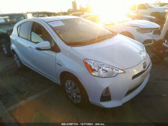 TOYOTA PRIUS C 2014 jtdkdtb31e1083882