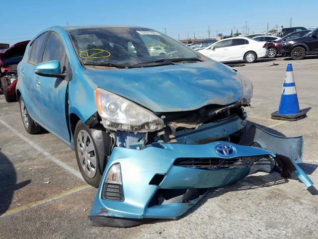 TOYOTA PRIUS C 2014 jtdkdtb31e1084451