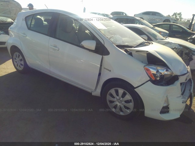 TOYOTA PRIUS C 2014 jtdkdtb31e1561718