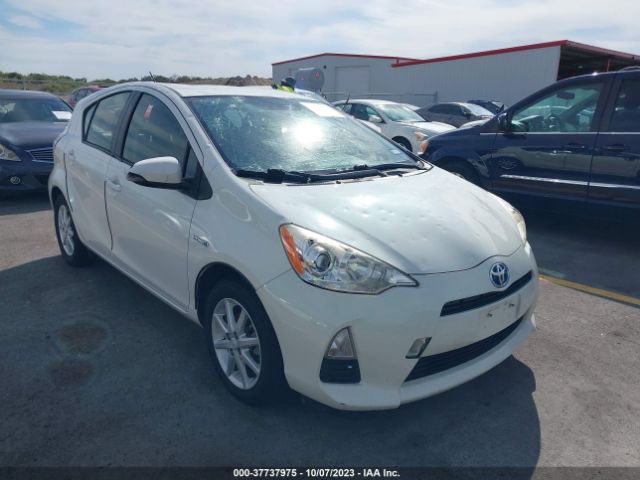 TOYOTA PRIUS C 2014 jtdkdtb31e1571505