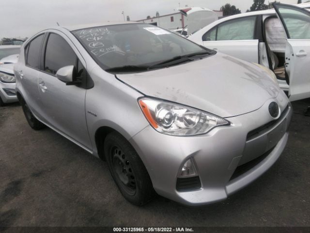 TOYOTA PRIUS C 2014 jtdkdtb31e1573741