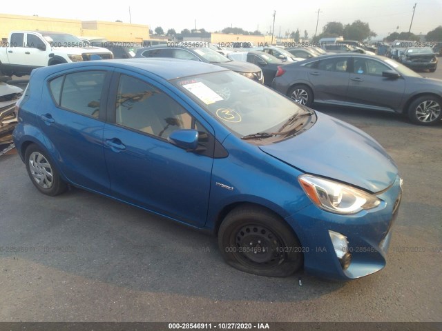 TOYOTA PRIUS C 2015 jtdkdtb31f1575684