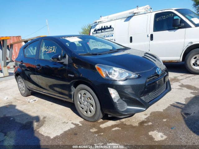 TOYOTA PRIUS C 2016 jtdkdtb31g1589554