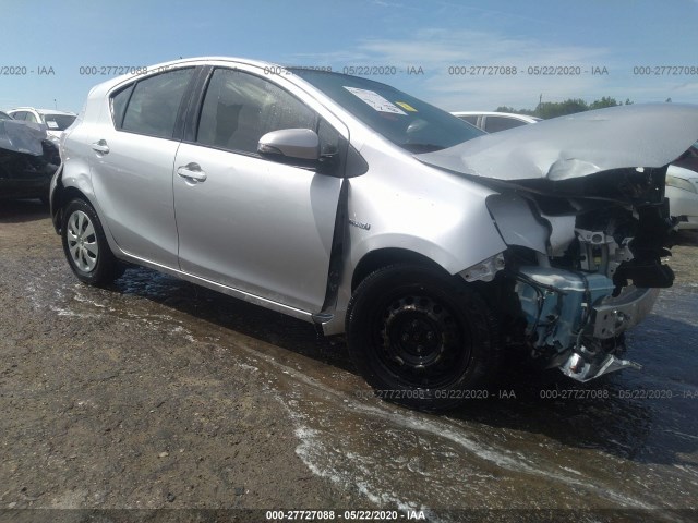 TOYOTA PRIUS C 2012 jtdkdtb32c1001624