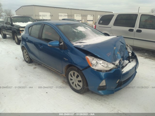 TOYOTA PRIUS C 2012 jtdkdtb32c1001901