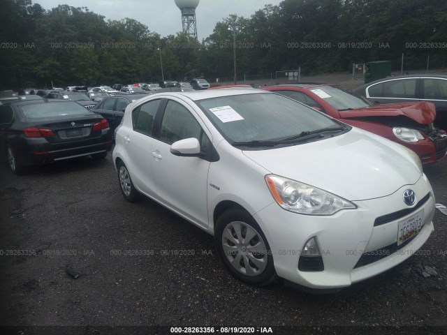 TOYOTA PRIUS C 2012 jtdkdtb32c1010937