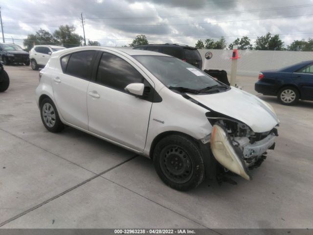 TOYOTA PRIUS C 2012 jtdkdtb32c1017273