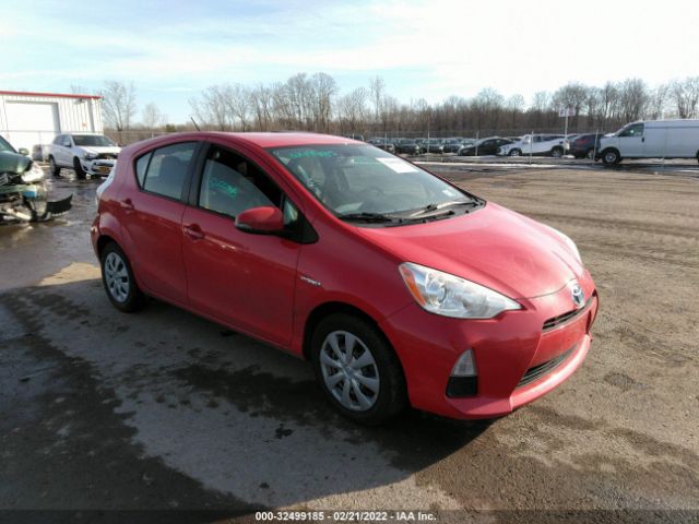 TOYOTA PRIUS C 2012 jtdkdtb32c1022747