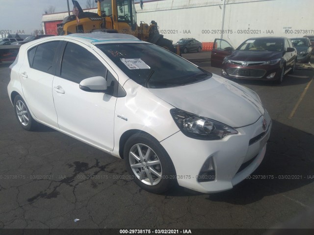 TOYOTA PRIUS C 2012 jtdkdtb32c1029813