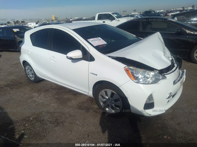 TOYOTA PRIUS C 2012 jtdkdtb32c1508121