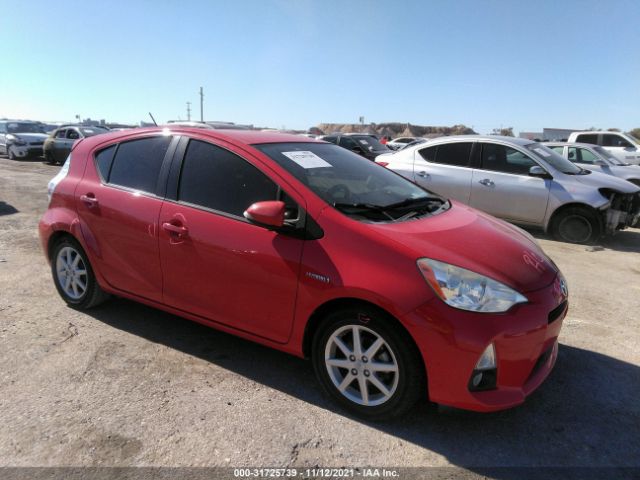 TOYOTA PRIUS C 2012 jtdkdtb32c1509186