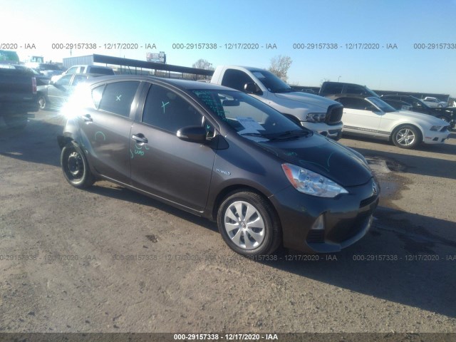 TOYOTA PRIUS C 2012 jtdkdtb32c1520222