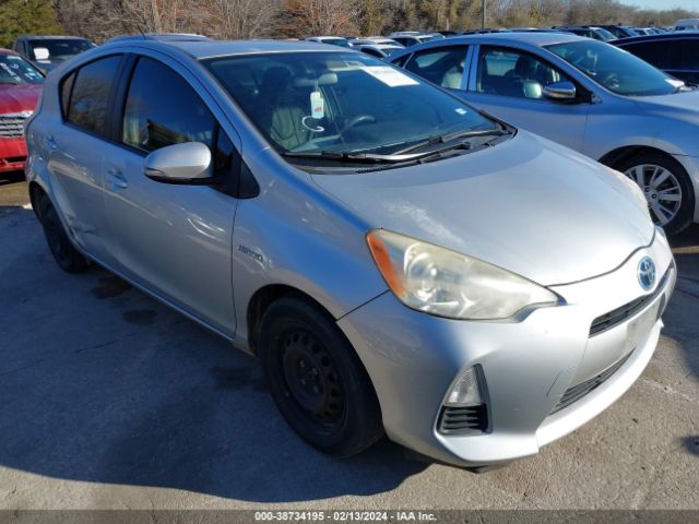 TOYOTA PRIUS C 2012 jtdkdtb32c1522469