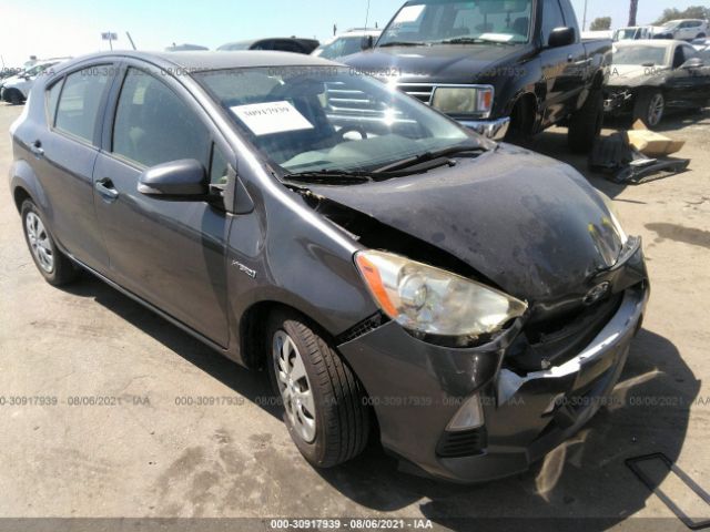 TOYOTA PRIUS C 2012 jtdkdtb32c1526845