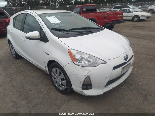 TOYOTA PRIUS C 2012 jtdkdtb32c1527039