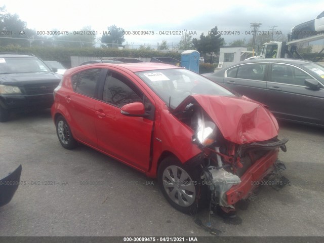 TOYOTA PRIUS C 2013 jtdkdtb32d1040618