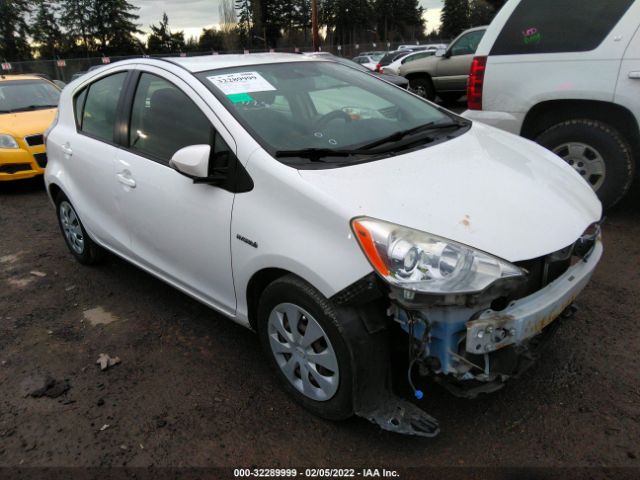 TOYOTA PRIUS C 2013 jtdkdtb32d1530430