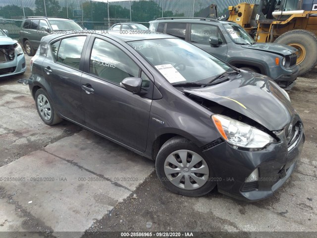 TOYOTA PRIUS C 2013 jtdkdtb32d1531612