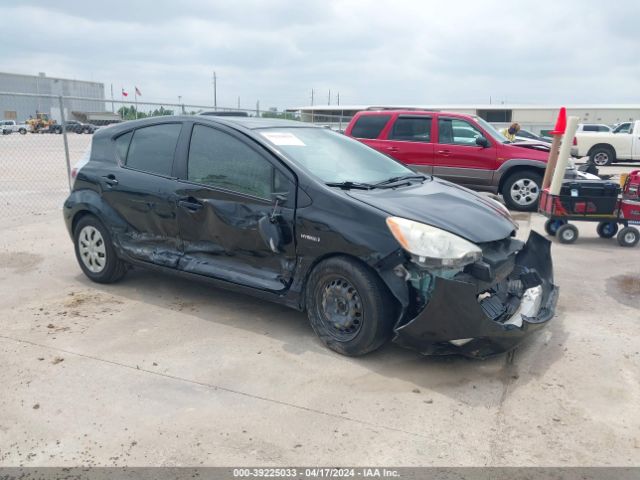 TOYOTA PRIUS C 2013 jtdkdtb32d1536678