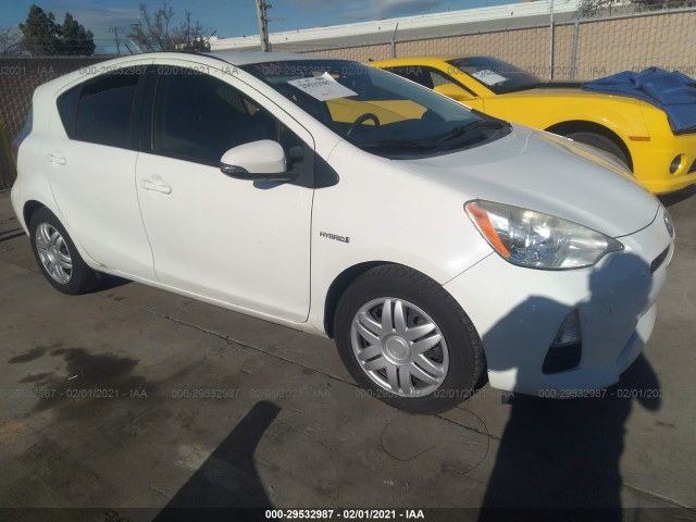 TOYOTA PRIUS C 2013 jtdkdtb32d1537037