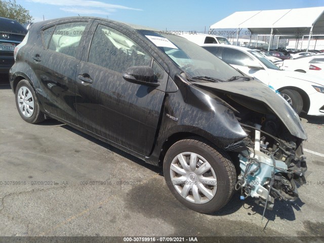 TOYOTA PRIUS C 2013 jtdkdtb32d1537913