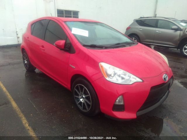 TOYOTA PRIUS C 2013 jtdkdtb32d1544134