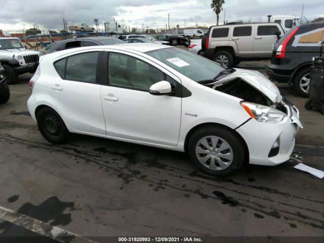 TOYOTA PRIUS C 2013 jtdkdtb32d1547387