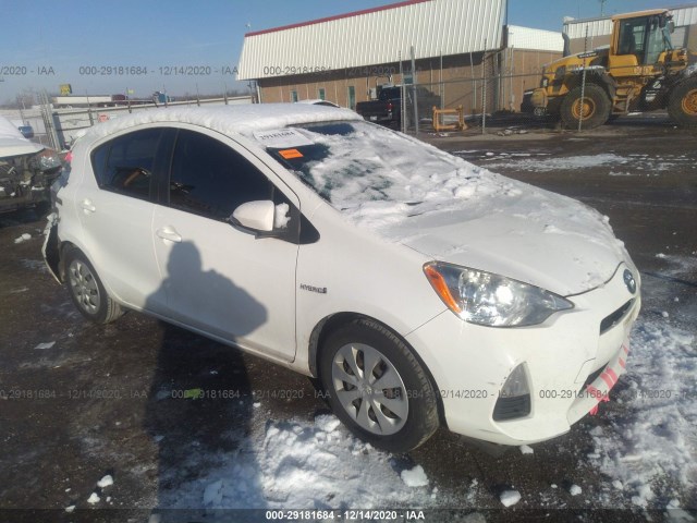 TOYOTA PRIUS C 2013 jtdkdtb32d1548622