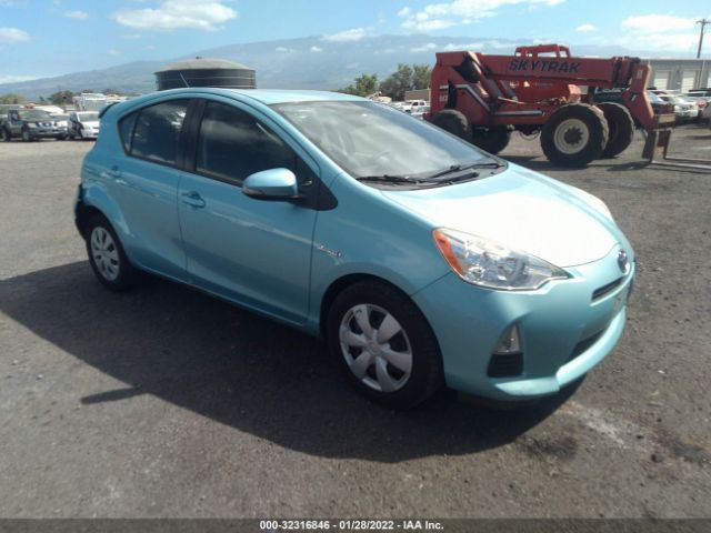 TOYOTA PRIUS C 2014 jtdkdtb32e1070316