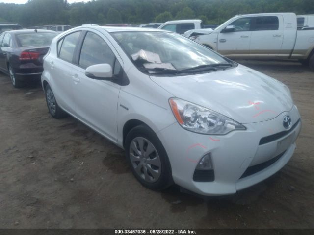 TOYOTA PRIUS C 2014 jtdkdtb32e1075435