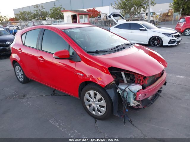 TOYOTA PRIUS C 2014 jtdkdtb32e1083356