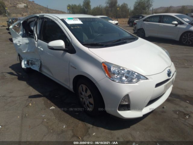 TOYOTA PRIUS C 2014 jtdkdtb32e1085446