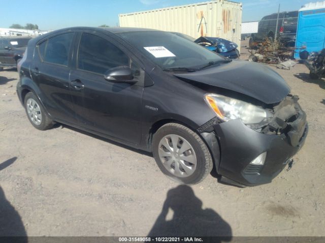 TOYOTA PRIUS C 2014 jtdkdtb32e1568046