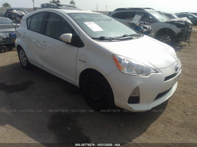 TOYOTA PRIUS C 2014 jtdkdtb32e1568063